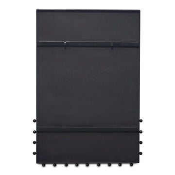 Figaro Black Wall Mirror - Ornate Home