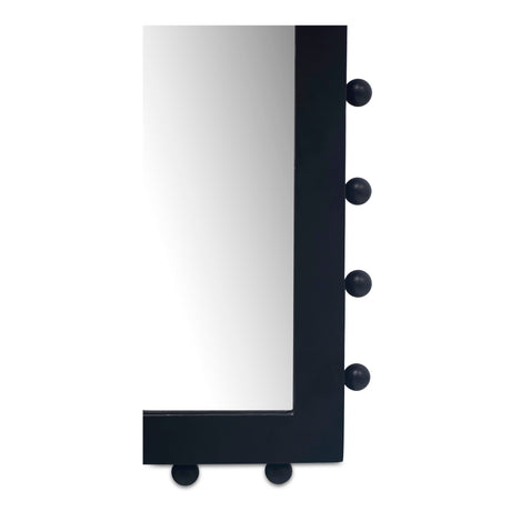 Figaro Black Wall Mirror - Ornate Home