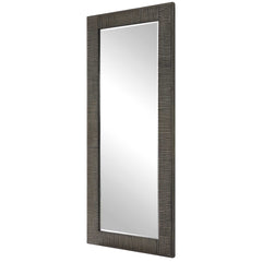 Figaro Gray Oversized Wooden Mirror - Ornate Home