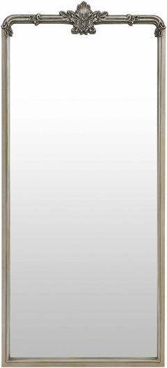 Filettole Silver Gray Frame Wall Mirror - Ornate Home