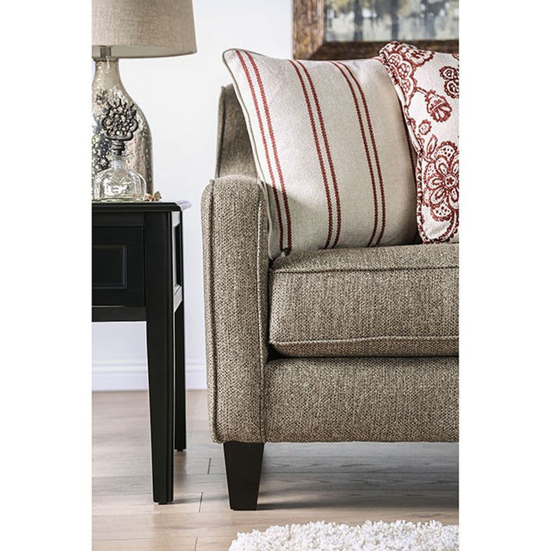 Fillmore Warm Gray Loveseat - Ornate Home