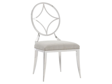 Filmore Warm Beige Fabric Side Chair - Ornate Home