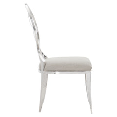 Filmore Warm Beige Fabric Side Chair - Ornate Home