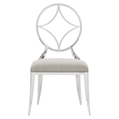 Filmore Warm Beige Fabric Side Chair - Ornate Home