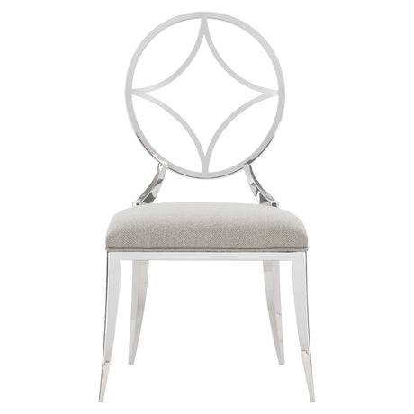 Filmore Warm Beige Fabric Side Chair - Ornate Home