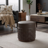 Filo Espresso Ottoman - Ornate Home