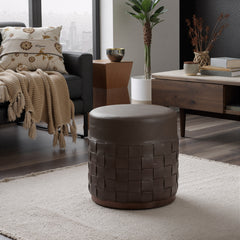 Filo Espresso Ottoman - Ornate Home