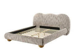 Finamore Latte Brown Queen Bed - Ornate Home