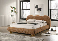Finamore Terracotta Brown E.King Bed - Ornate Home