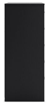 Finch Black Chest of Drawers - Ornate Home