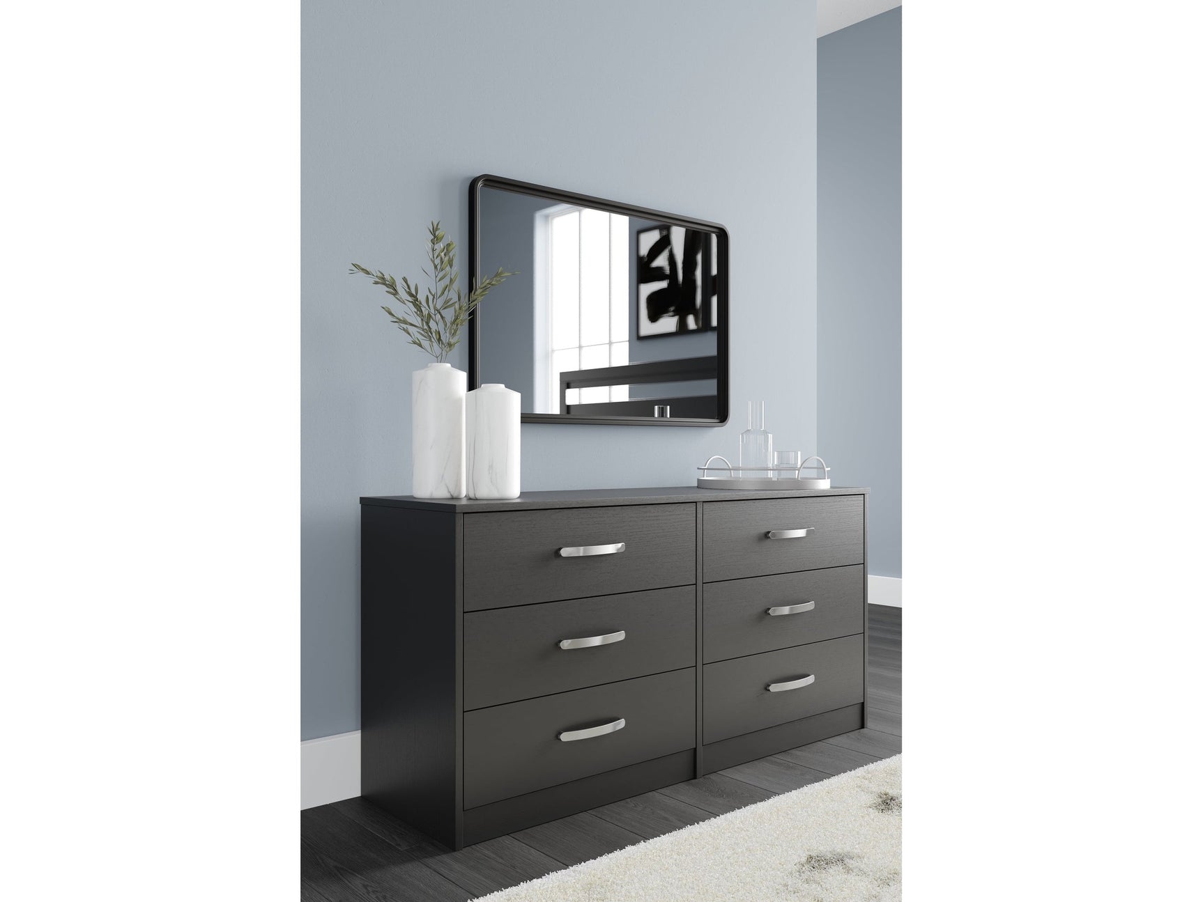 Finch Black Dresser (Online Special Price) - Ornate Home