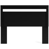 Finch Black Queen Panel Headboard (Online Special Price) - Ornate Home