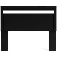 Finch Black Queen Panel Headboard - Ornate Home