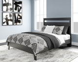 Finch Black Queen Panel Platform Bed (Online Special Price) - Ornate Home