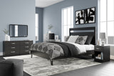Finch Black Six Drawer Wide Dresser (Online Special Price) - Ornate Home