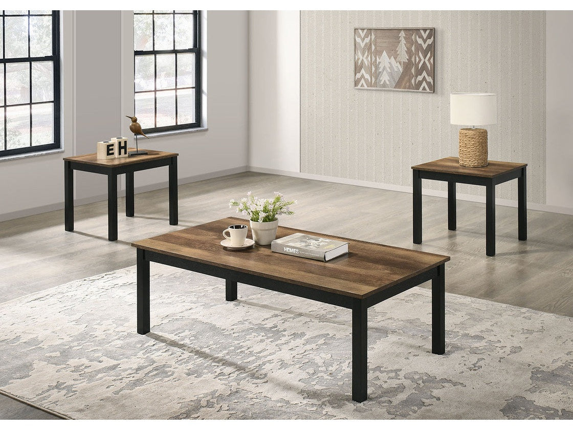 Findlay Brown 3 Pc. Table Set - Ornate Home