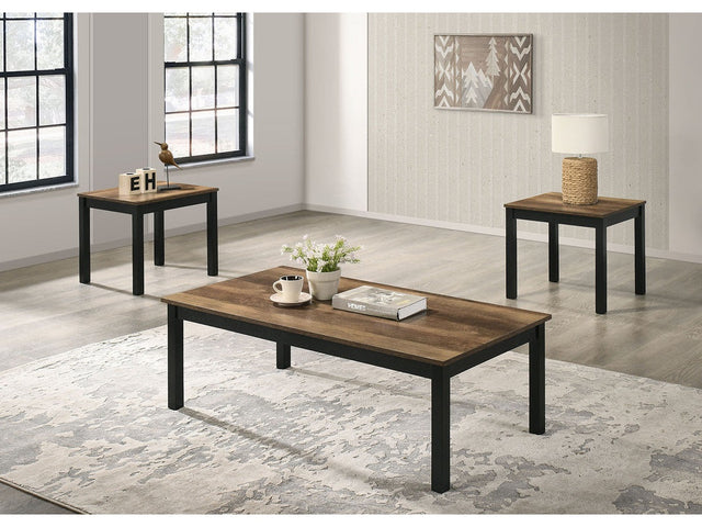 Findlay Brown 3 Pc. Table Set - Ornate Home