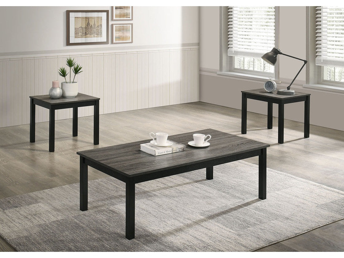 Findlay Gray 3 Pc. Table Set - Ornate Home