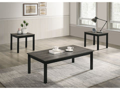 Findlay Gray 3 Pc. Table Set - Ornate Home
