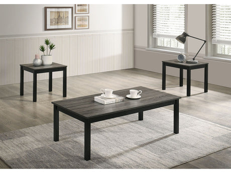 Findlay Gray 3 Pc. Table Set - Ornate Home