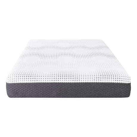 Findlay White 12" California King Green Tea Gel-Infused Memory Foam Hybrid Mattress - Ornate Home
