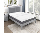 Findlay White 12" California King Green Tea Gel-Infused Memory Foam Hybrid Mattress - Ornate Home