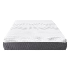 Findlay White 12" Eastern King Green Tea Gel-Infused Memory Foam Hybrid Mattress - Ornate Home