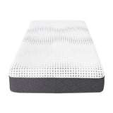 Findlay White 12" Twin Green Tea Gel-Infused Memory Foam Hybrid Mattress - Ornate Home