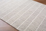 Finial Gray Wool Area Rug - Ornate Home