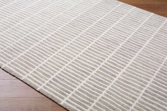 Finial Gray Wool Area Rug - Ornate Home