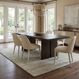 Finial Olive Wool Area Rug - Ornate Home