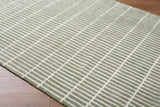 Finial Olive Wool Area Rug - Ornate Home