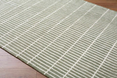 Finial Olive Wool Area Rug - Ornate Home