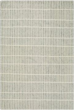 Finial Sage Wool Area Rug - Ornate Home