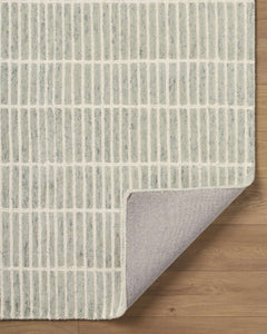 Finial Sage Wool Area Rug - Ornate Home