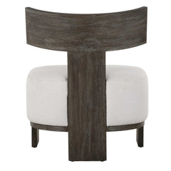 Finlay Dark Walnut Accent Chair - Ornate Home
