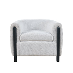Finn Black Accent Chair - Ornate Home
