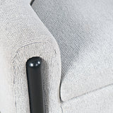 Finn Black Accent Chair - Ornate Home