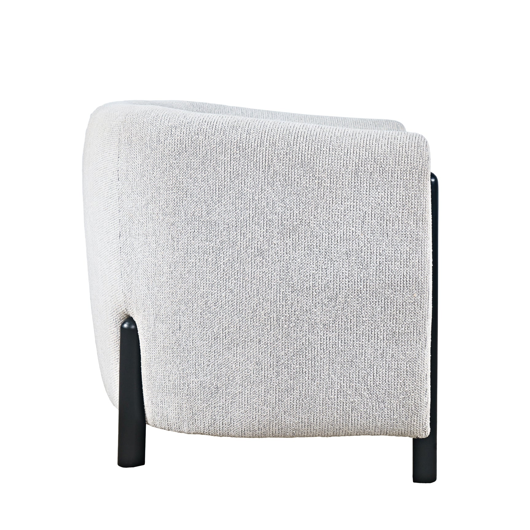 Finn Black Accent Chair - Ornate Home