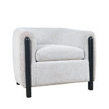 Finn Black Accent Chair - Ornate Home