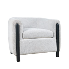 Finn Black Accent Chair - Ornate Home