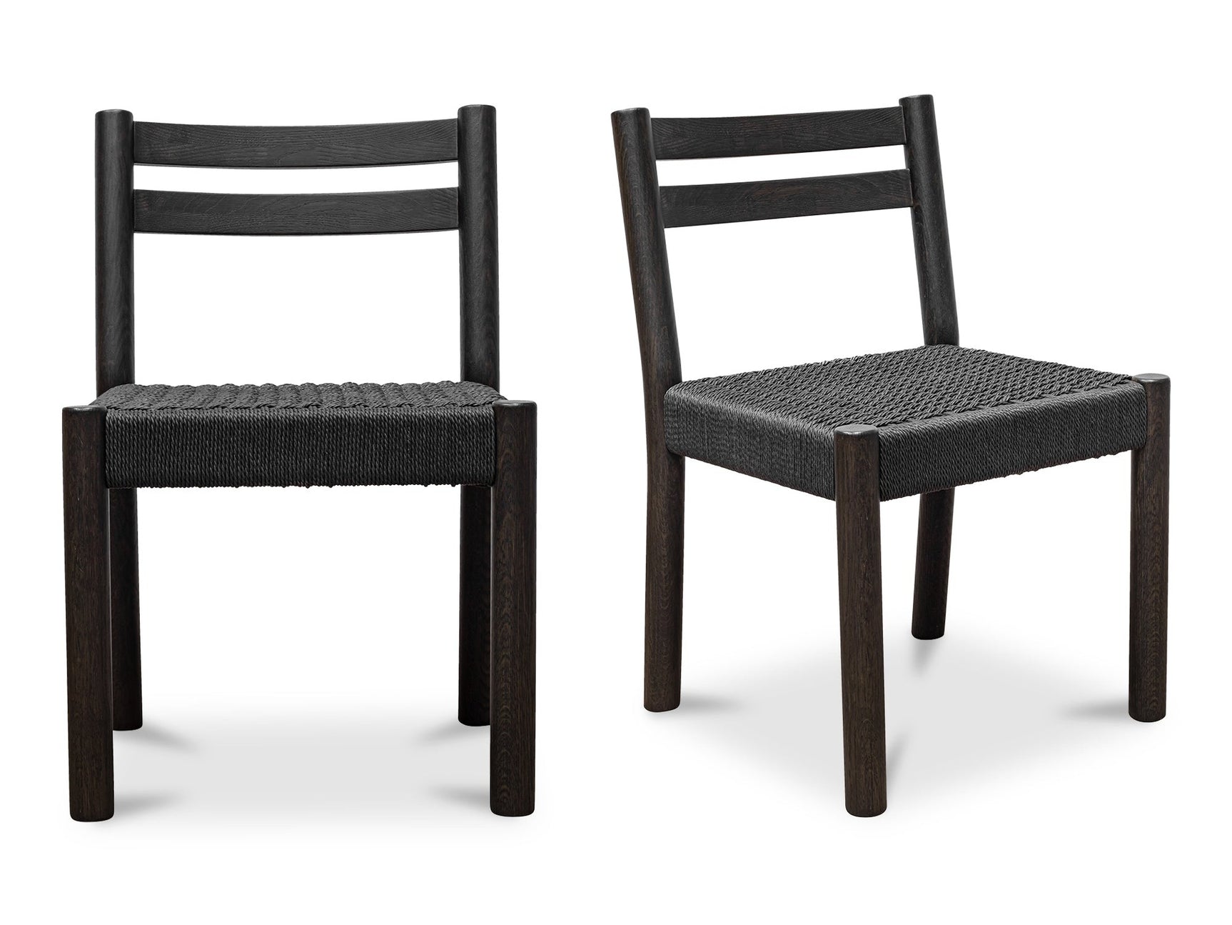 Finn Black Dining Chair (Set of 2) - Ornate Home