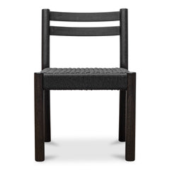Finn Black Dining Chair (Set of 2) - Ornate Home