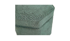 Finn Blue Storage Ottoman - Ornate Home