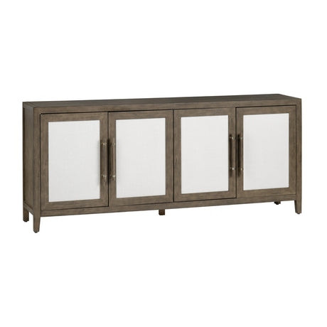 Finn Brown/White Four-Door Sideboard - Ornate Home