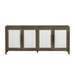 Finn Brown/White Four-Door Sideboard - Ornate Home
