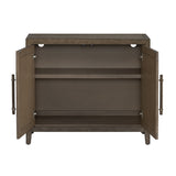 Finn Brown/White Two-Door Cabinet - Ornate Home