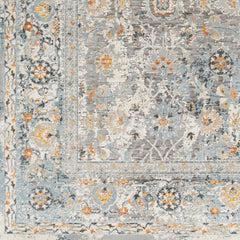 Finn Silver Blue Area Rug - Clearance - Ornate Home