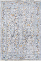 Finn Silver Blue Area Rug - Clearance - Ornate Home