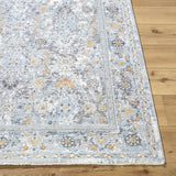 Finn Silver Blue Area Rug - Clearance - Ornate Home